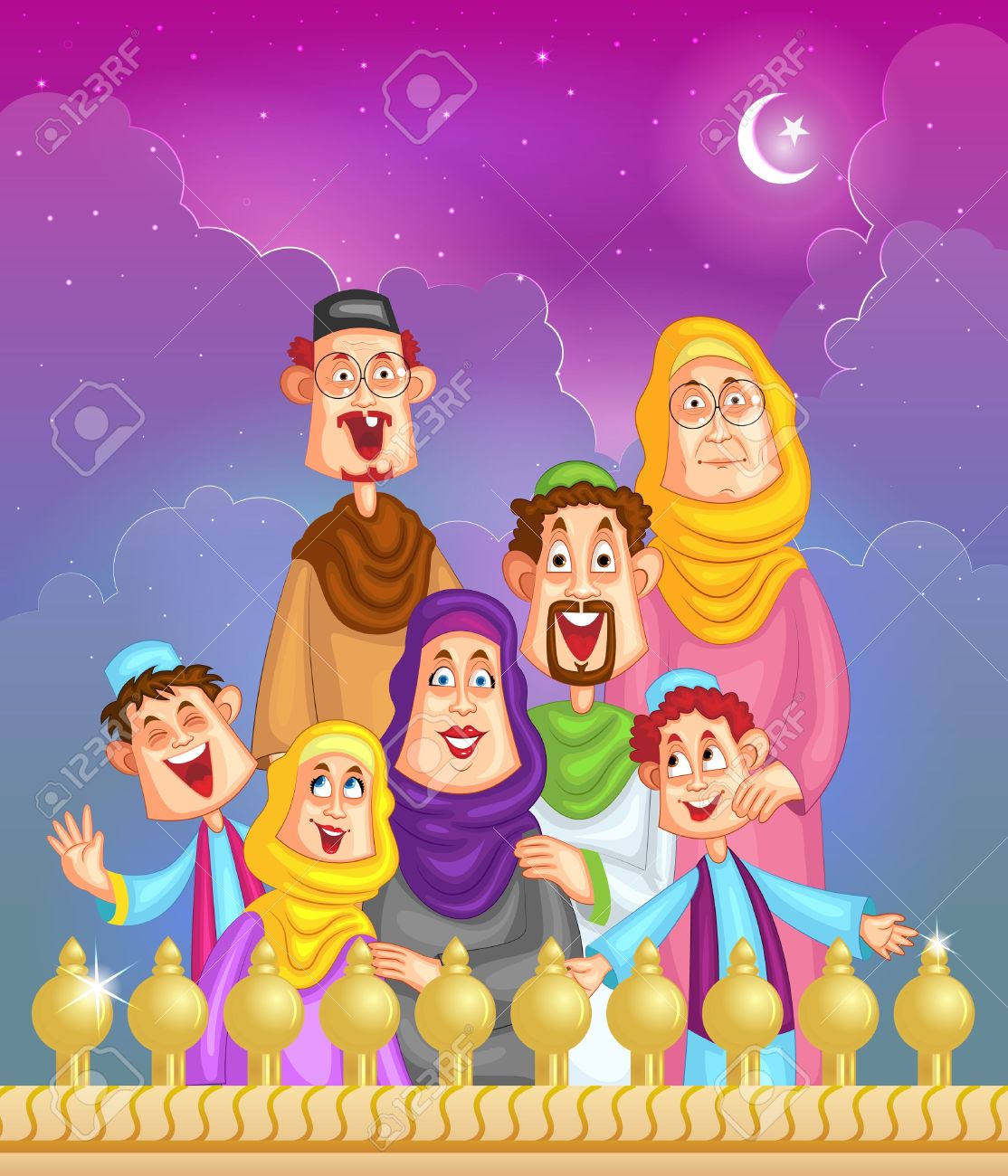 free muslim family clipart - photo #41