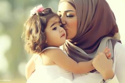 Image result for images of mother and daughter muslim