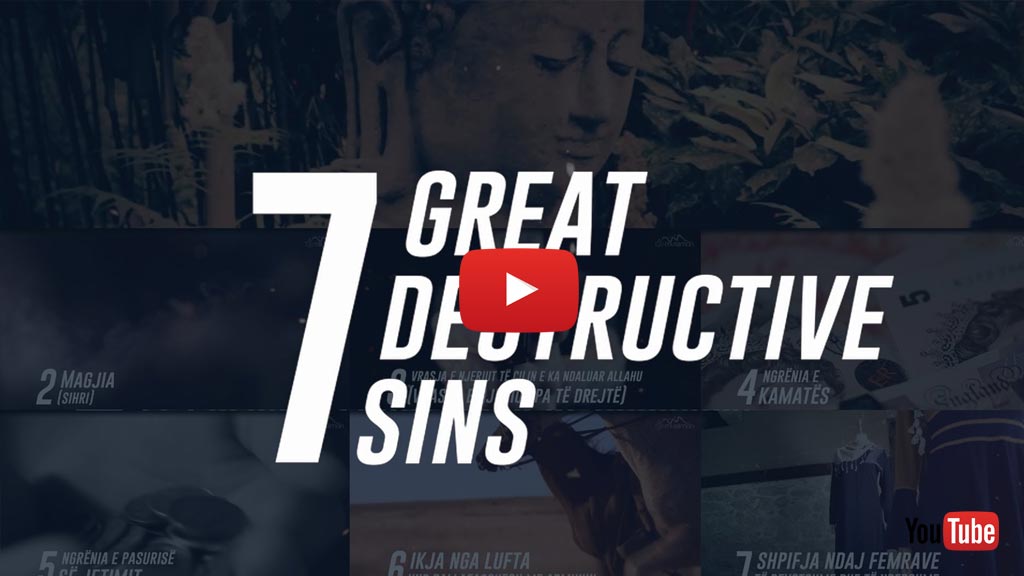 7 destructive sins in islam hadith