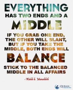 balanced Islam