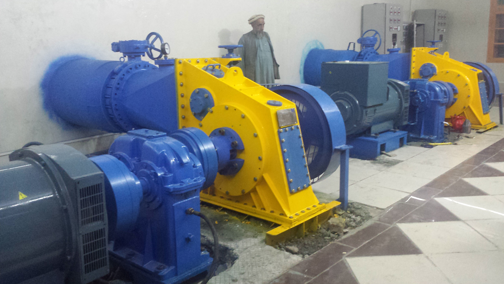 Pakistani Hydro turbine