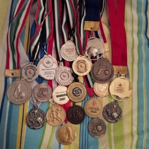 Medals won by Lena