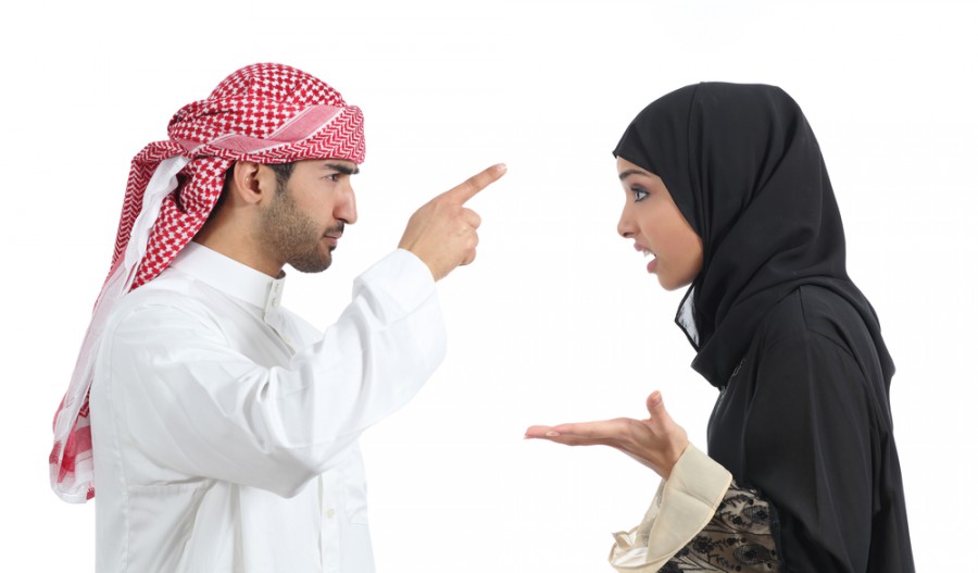 Arab husband imposes his culture on us