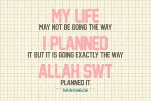 Allah's plan