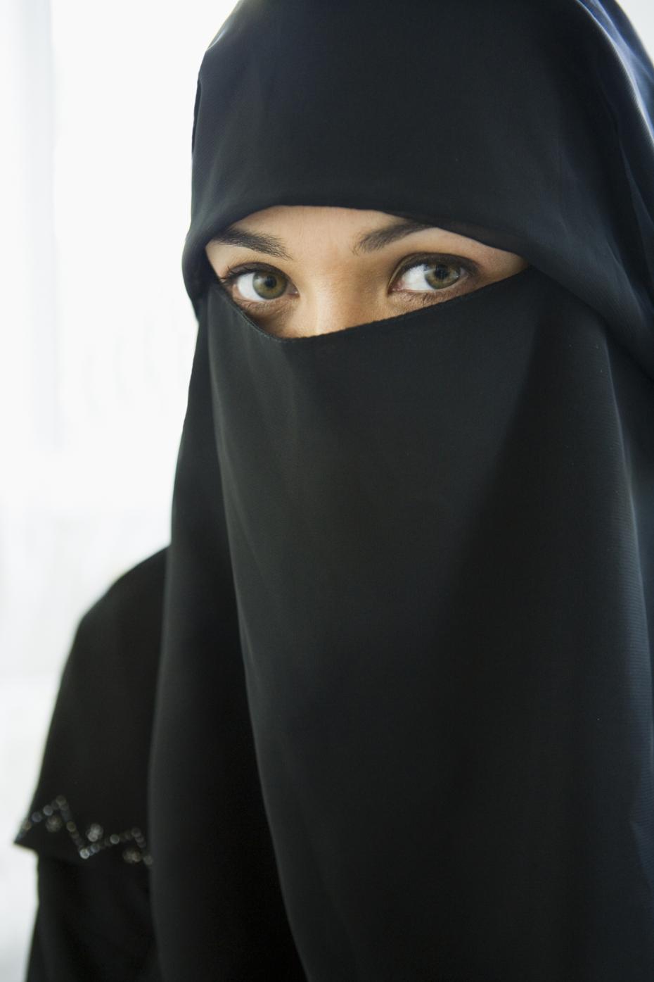 muslim woman's veil