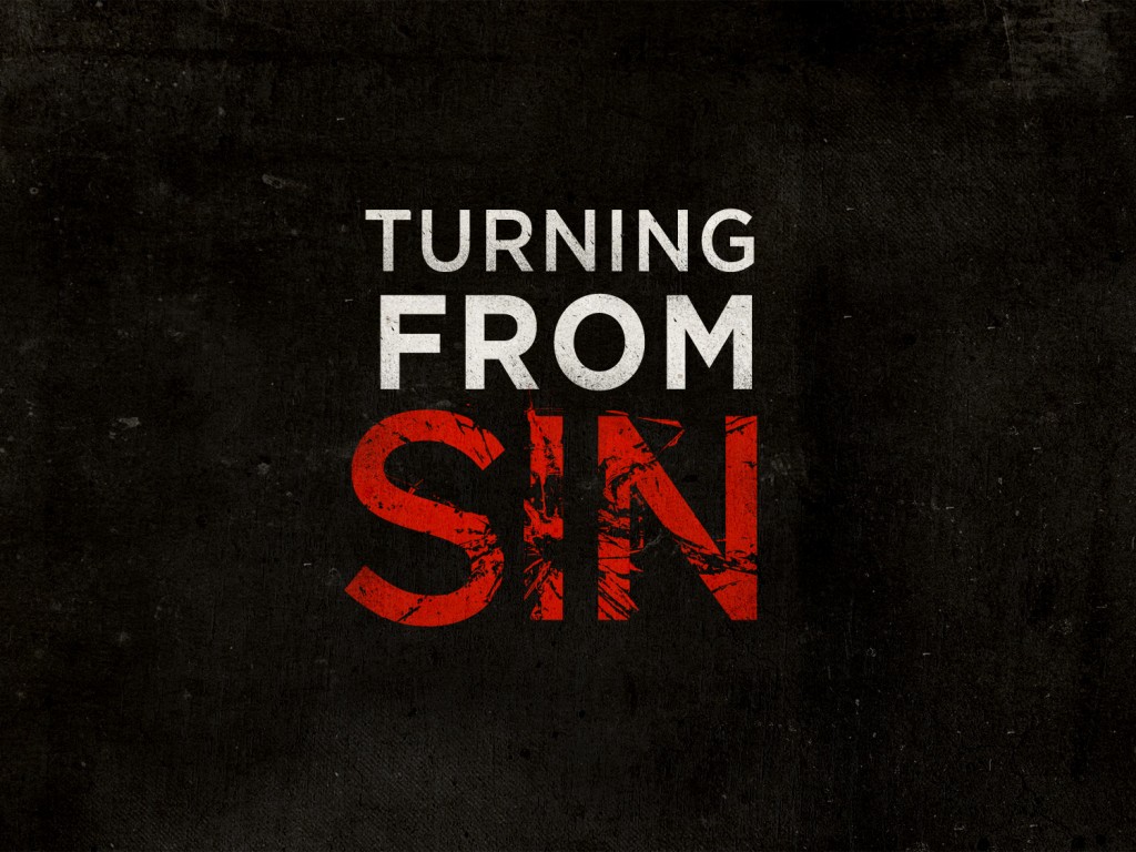 turning from sin