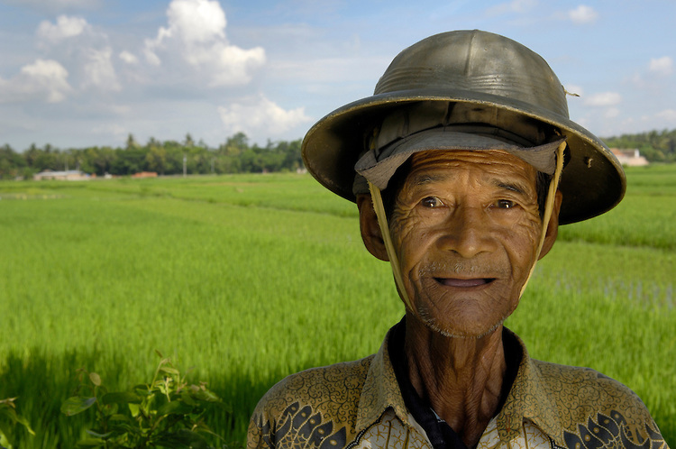 Indonesian villager