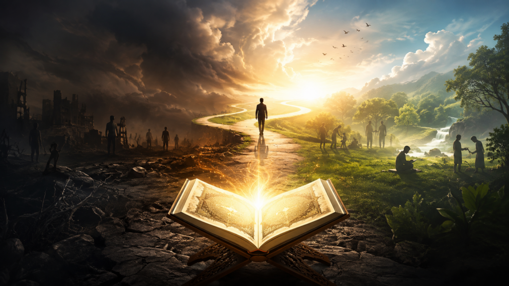 Open Quran inspiring faith, action, and spiritual transformation