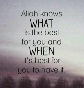 Whatever is Meant For You Will Come to You - About Islam