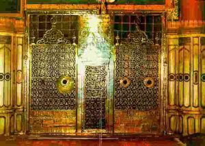 golden-gate-prophet-muhammads-tomb-from-inside