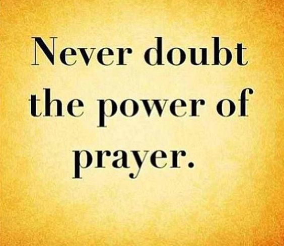 never doubt the power of dua