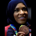 With Team USA, Ibtihaj Muhammad Wins Fencing Bronze Medal - About Islam