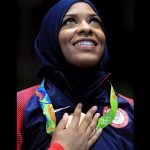 With Team USA, Ibtihaj Muhammad Wins Fencing Bronze Medal - About Islam