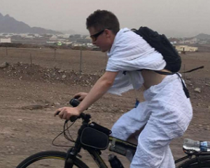 Russian Muslim Cycles to Makkah for Hajj