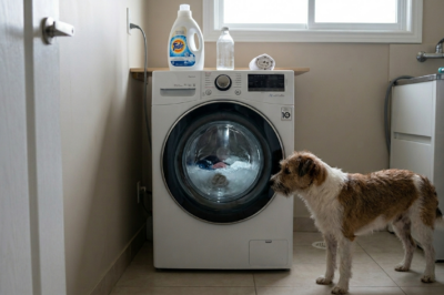 washing machine and dog-Can I Use a Washing Machine Contaminated by Dog Saliva?