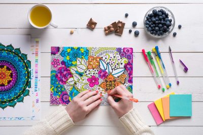 Why Adult Coloring Books Fly Off the Bookshelves
