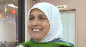 Layla Sawaf is the director of École Jeunes Musulmans Canadiens and started the school in 2000. (Sean Henry/CBC)