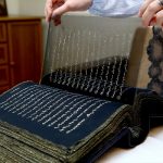 Azerbaijani Writes Qur’an on Silk Pages - About Islam