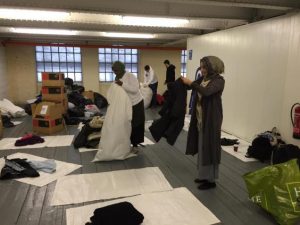 Human Appeal staff and volunteers sorted through mountains of bags donated from across Greater Manchester (Charles Lawley)