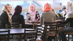 Teachers, Students Don Hijab to Support Muslim Colleague_2