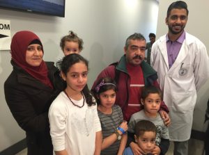 The Abdo family spent four years in Turkey after fleeing Aleppo. The family of seven at one point was homeless in Turkey where medical care was so expensive it was virtually out of reach. (Laura DaSilva/CBC)
