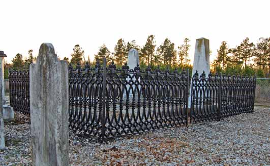 Is It Allowed to Put Iron Bars Around Graves