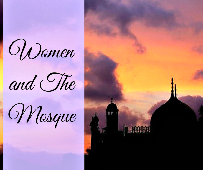 women attend mosque