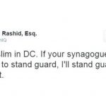 Muslims offer to guard Jewish sites in the US