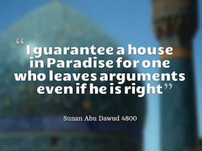 Paradise-for-leaving-arguments-in-Islam