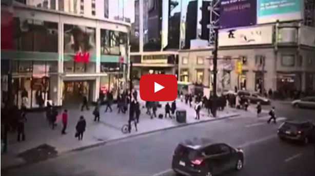 Adhan In DownTown Toronto