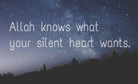 Allah knows