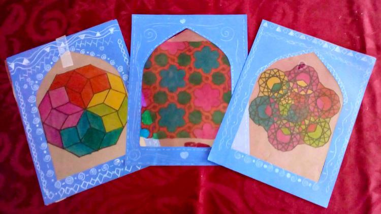Islamic geometric art will be among the traditional crafts featured at the second annual open Mosque Day on April 30. (Courtesy of Heba Morsi)