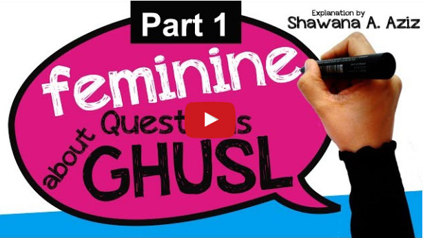 Q & A On Ghusl (Bath) After Menstruation, Clothes Impure, Stains