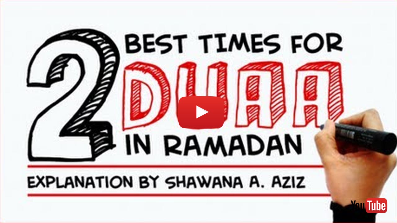 2 Best Times For Dua In Ramadan