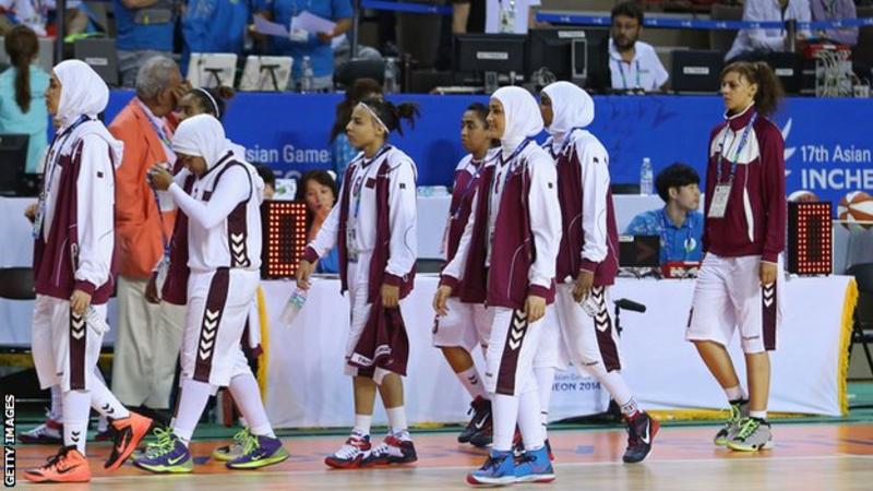 Qatar pulled out of the 2014 Asian Games after being denied permission to wear the hijab