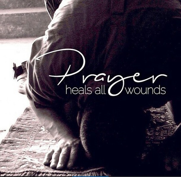 prayer heals wounds
