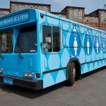 US city buses become showers for the homeless