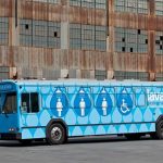 US city buses become showers for the homeless