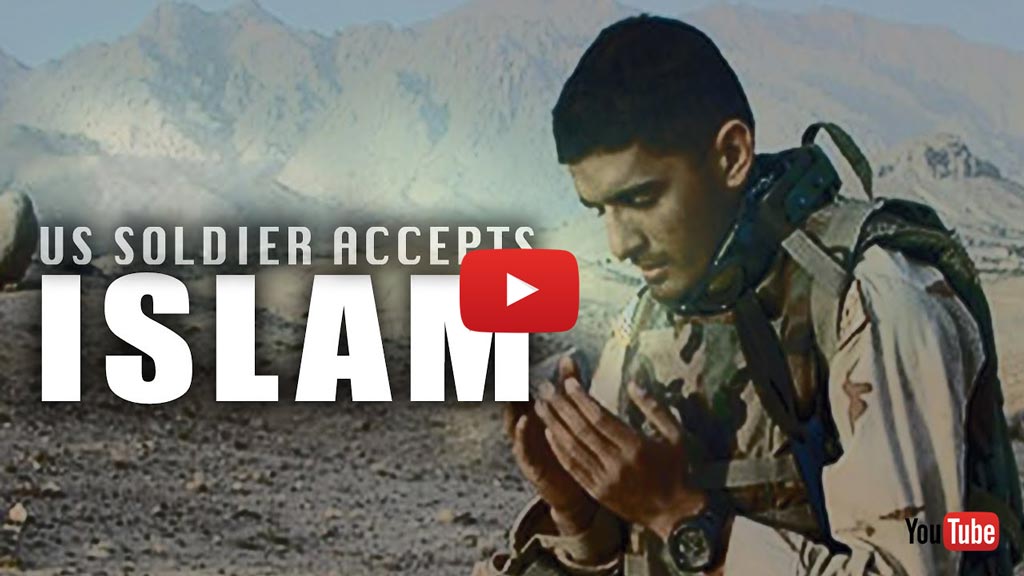 US Soldier Accepts Islam!