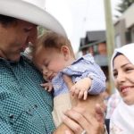 Canada's PM Meets tiny Syrian Muslim namesake