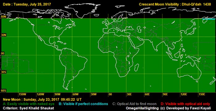 This is When  11th Hijri Month Occurs at Your Site