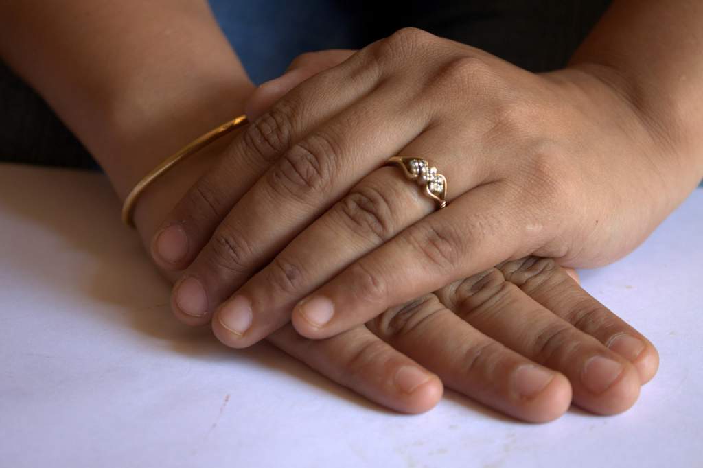 husband fair-skinned