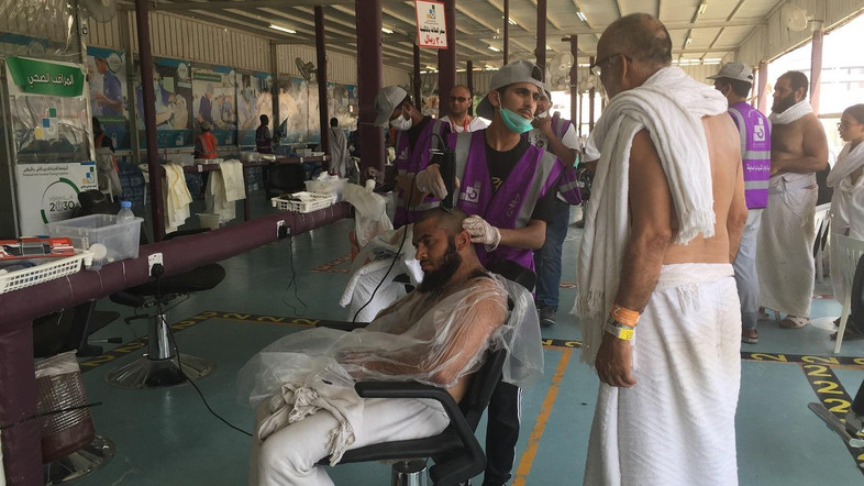 Hajj and shaving ones head