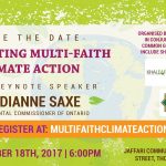 Toronto Faiths Aim to Raise Awareness on Climate Change - About Islam