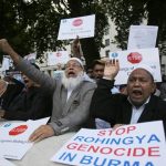 London Protests Against Rohingya Massacres in Burma