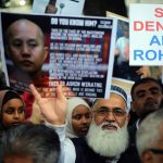 London Protests Against Rohingya Massacres in Burma
