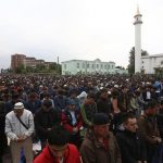 Scene of Serenity as Russian Muslims
