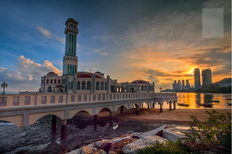 Tanjung Bungah Floating Masjid Penang (Malaysia)