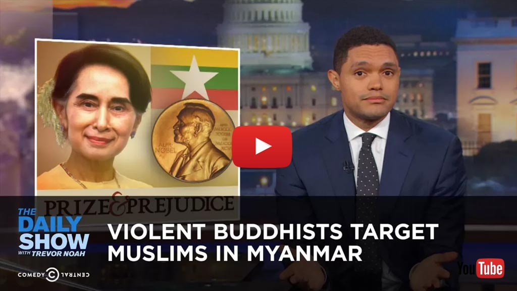 Trevor Noah Blasts Aung San Suu Kyi Over Rohingya