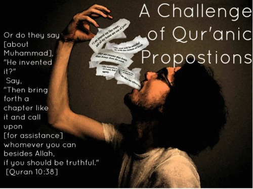 A Challenge of Quranic Proportions